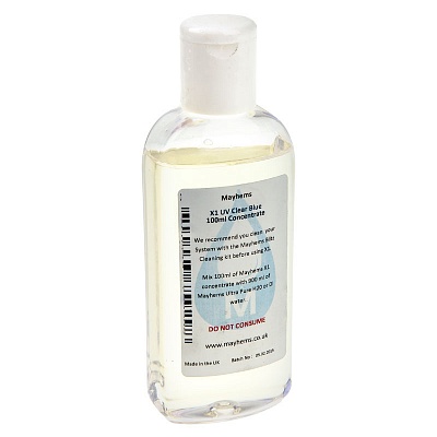 Mayhems X1 - UV Clear Blue 100ml