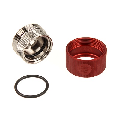 EK-HDC Fitting 16mm G1/4 - Red