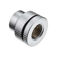 EK-Quantum Torque Pass-Through G1/4 - Satin Titanium