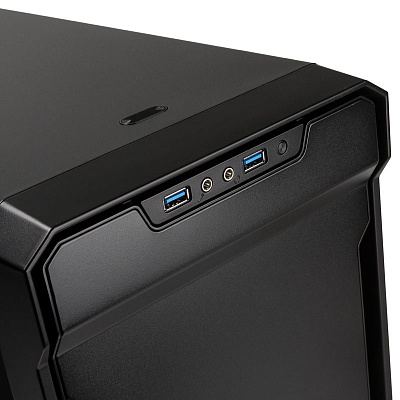Phanteks Enthoo Evolv iTX Tempered Glass, RGB LED - Black
