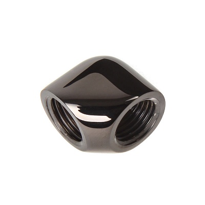 EK-AF Angled 90° 2F G1/4 - Black Nickel