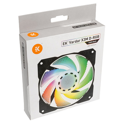 EK-Vardar X3M 120ER D-RGB (500-2200rpm) - Black
