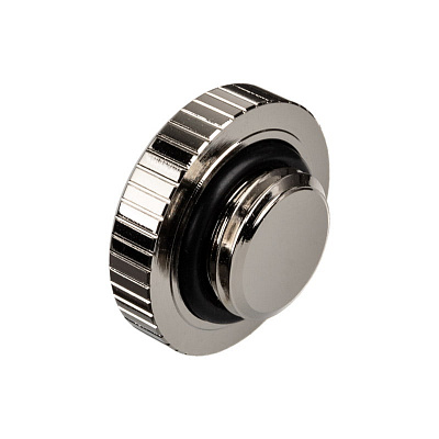 EK-Quantum Torque Plug w/Badge - Nickel
