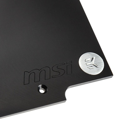 EK-FC970 GTX TFX Backplate - Black