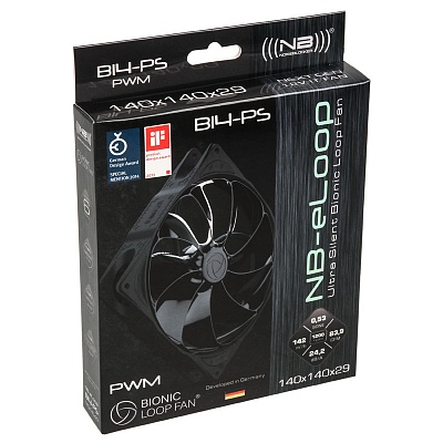 Noiseblocker NB-eLoop B14-PS Black Edition