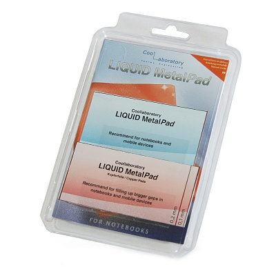 Coollaboratory Liquid MetalPad for notebooks + CS