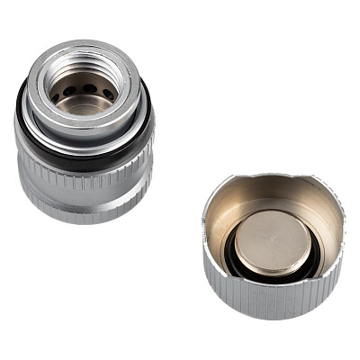EK-Quantum Torque Drain Valve - Satin Titanium