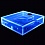 XSPC Single 5.25" Bay Reservoir UV Blue