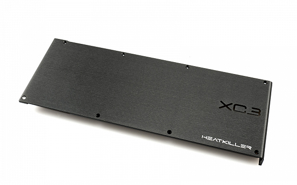 Watercool HEATKILLER V eBC - Backplate for RTX 3080/3090 EVGA XC3 - Black