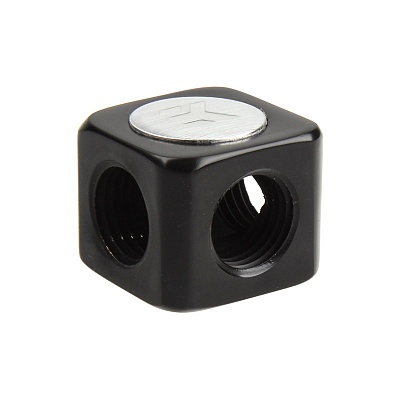 EK-AF T-Splitter 3F G1/4 - Black