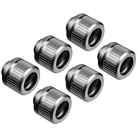 EK-Quantum Torque 6-Pack HDC 12 - Satin Titanium