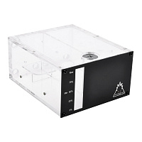 Phobya 5,25" Dual Bay Reservoir Black V.2