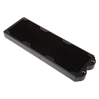Coolgate Copper Radiator Triple 120/35mm thick/2 rows fins 3x G1/4" Threads