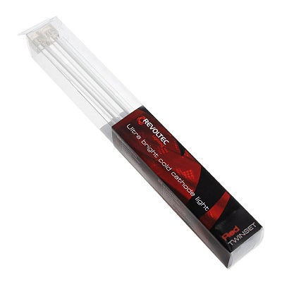 Revoltec CCFL 30cm Twin set - red Rev. 2