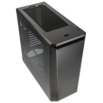 Phanteks Eclipse P400 Mid Tower Case, Window - Anthracite Gray