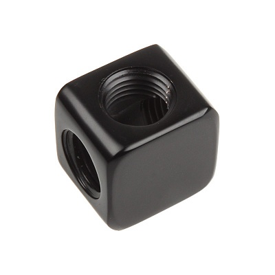 EK-AF X-Splitter 4F G1/4 - Black