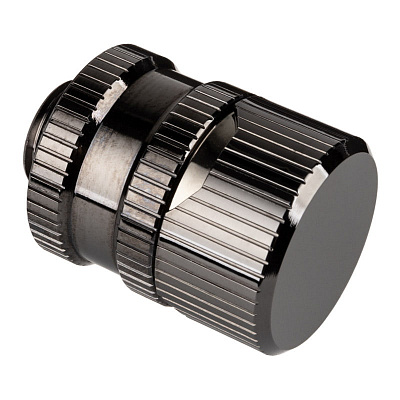EK-Quantum Torque Drain Valve - Black Nickel