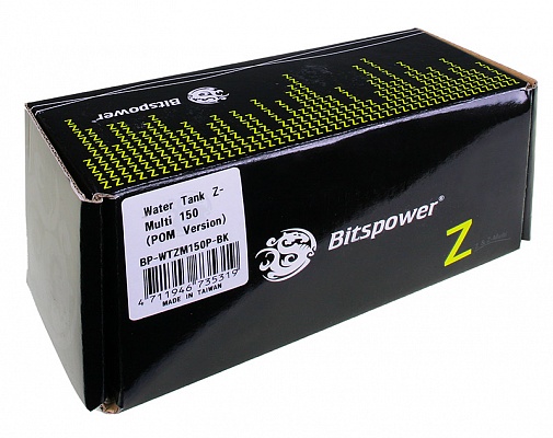 Bitspower Water Tank Z-Multi 150, ICE Black/Black