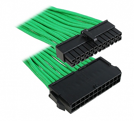 BitFenix 24-Pin ATX 30cm Green/Black
