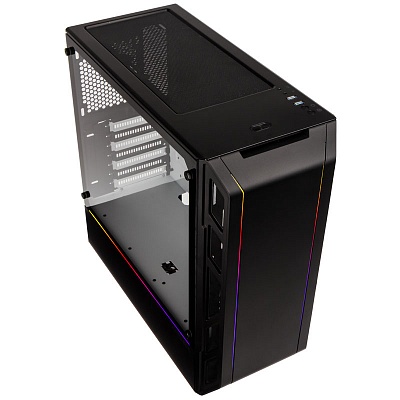 Phanteks Eclipse P350X Digital RGB, Tempered Glass - Black/White