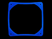 Lamptron Rubber Frame for 120mm, UV Blue