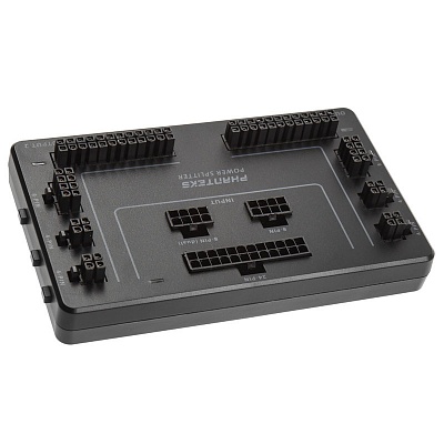 Phanteks Enthoo Mini XL, Dual System, Power splitter - Black