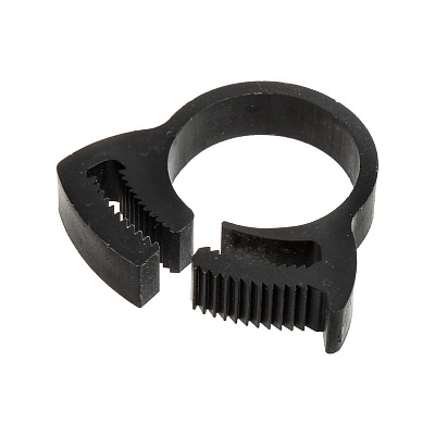 Tube Clamp PVC 17 - 19mm black