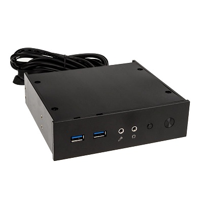 Phanteks Enthoo Mini XL, Dual System, Power splitter - Black