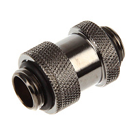 Bitspower Black Sparkle Dual G1/4" Adjustable Aqua Link Pipe I (22-31MM)