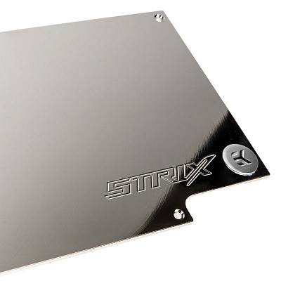 EK-FC1080 GTX Strix Backplate - Nickel