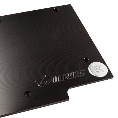 EK-FC1080 GTX Ti Aorus Backplate - Black